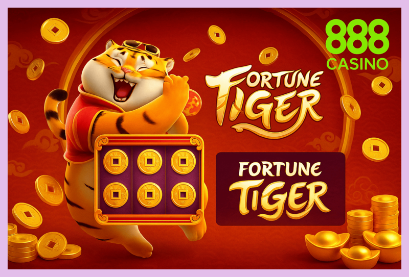 Fortune Tiger é um jogo imperdível no 888CASINO Casino