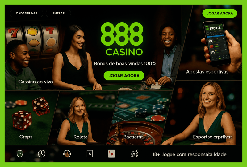 
                                Cassino Online 888CASINO
                                